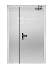 Дверь противопожарная 700×2000 серая ДП-701